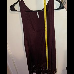 Maroon L/XL Tank Dress
